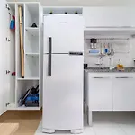 Apê iluminado e com vista alta no Brás